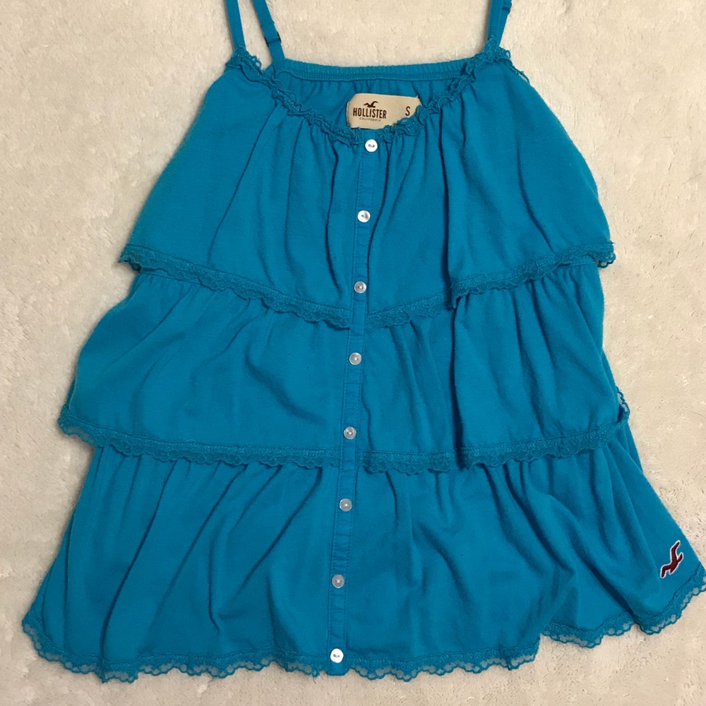 Hollister Light Blue Tank Top